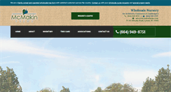 Desktop Screenshot of mcmakinfarms.com